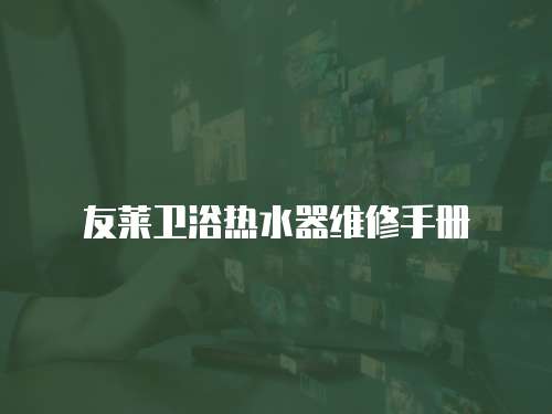 友莱卫浴热水器维修手册